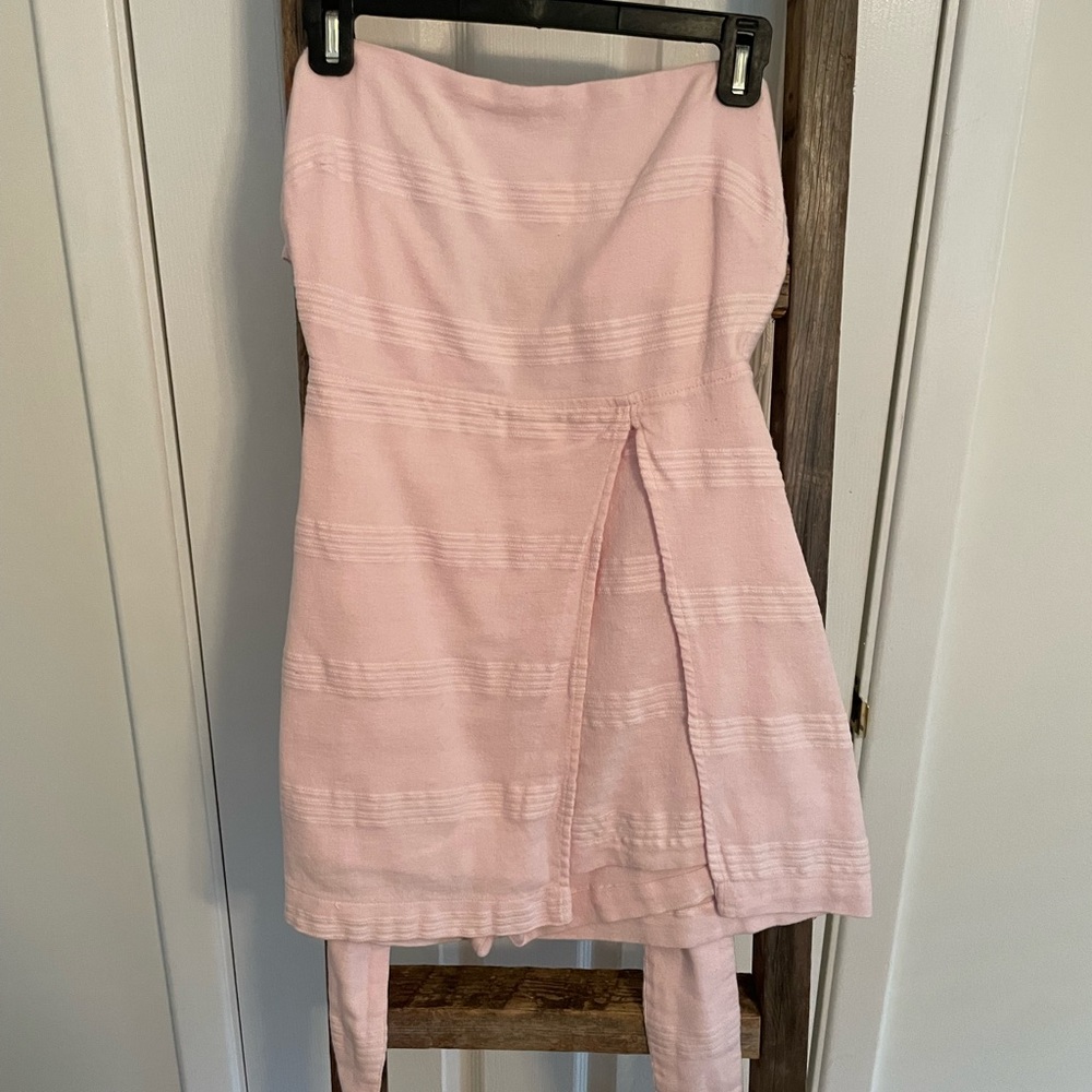 Pink Free People Romper